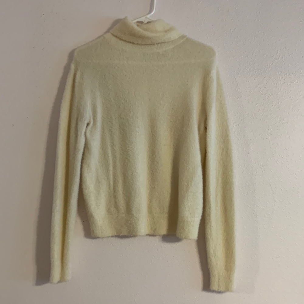 Cream Turtleneck sweater